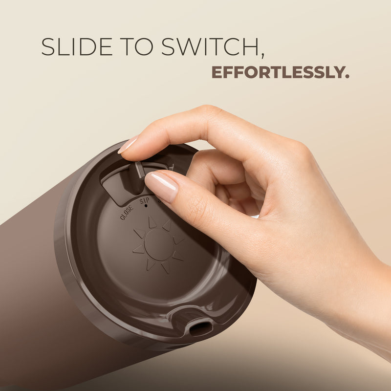 To-Go Buddy | Burgundy Glitz