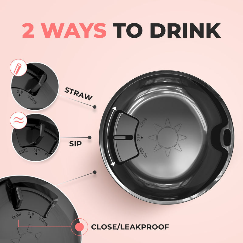 Thicc Buddy 40oz | Black Lace